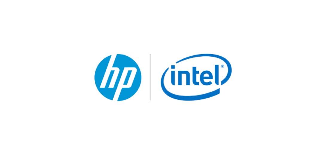 HP intel logo